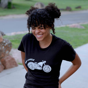 Re-Cycle Vintage Moto Cotton T-Shirt