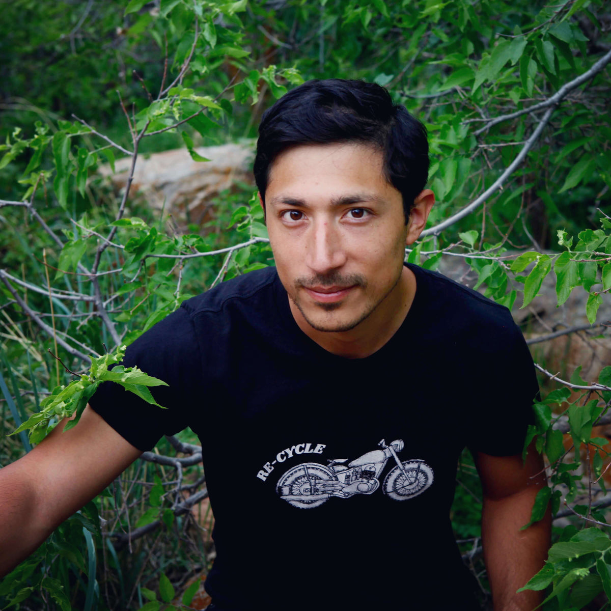 Re-Cycle Vintage Moto Cotton T-Shirt