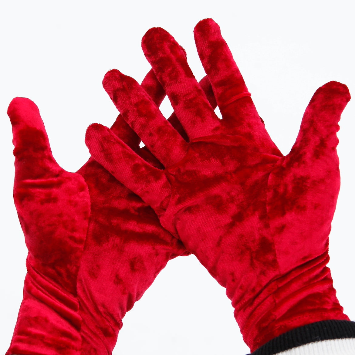 Soft Stretch Velour Gloves